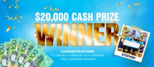 BUY 6 MONTHS GET 6 MONTHS FREE - PRIZE WINNERS ANNOUNCED! cover