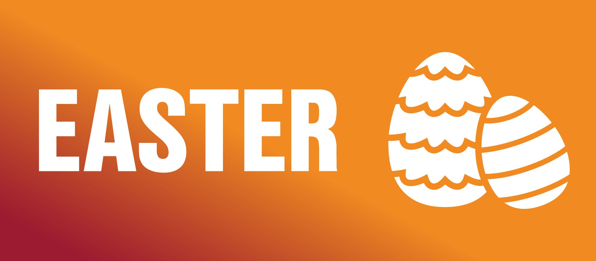 EASTER HOLIDAY HOURS 2026 cover