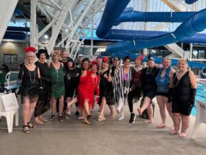 A Splashing Good Time: Our Gatsby Aqua Aerobics! cover